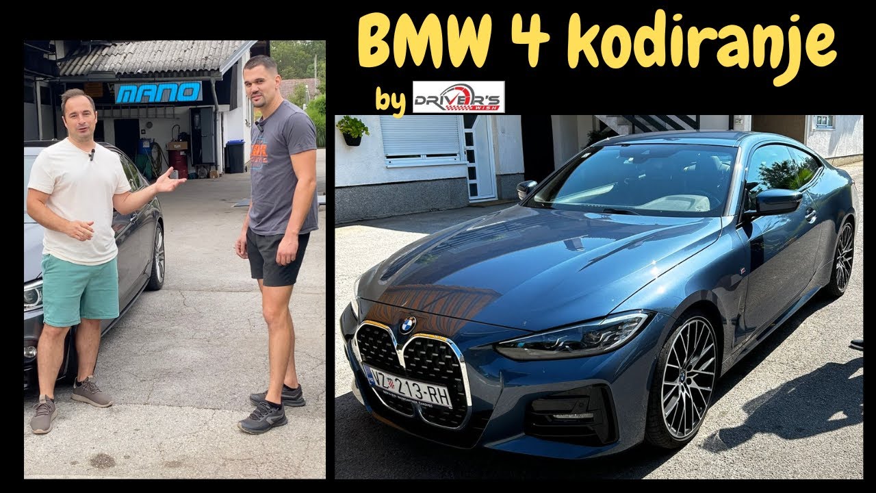 Kodiranje nove BMW 4 G22