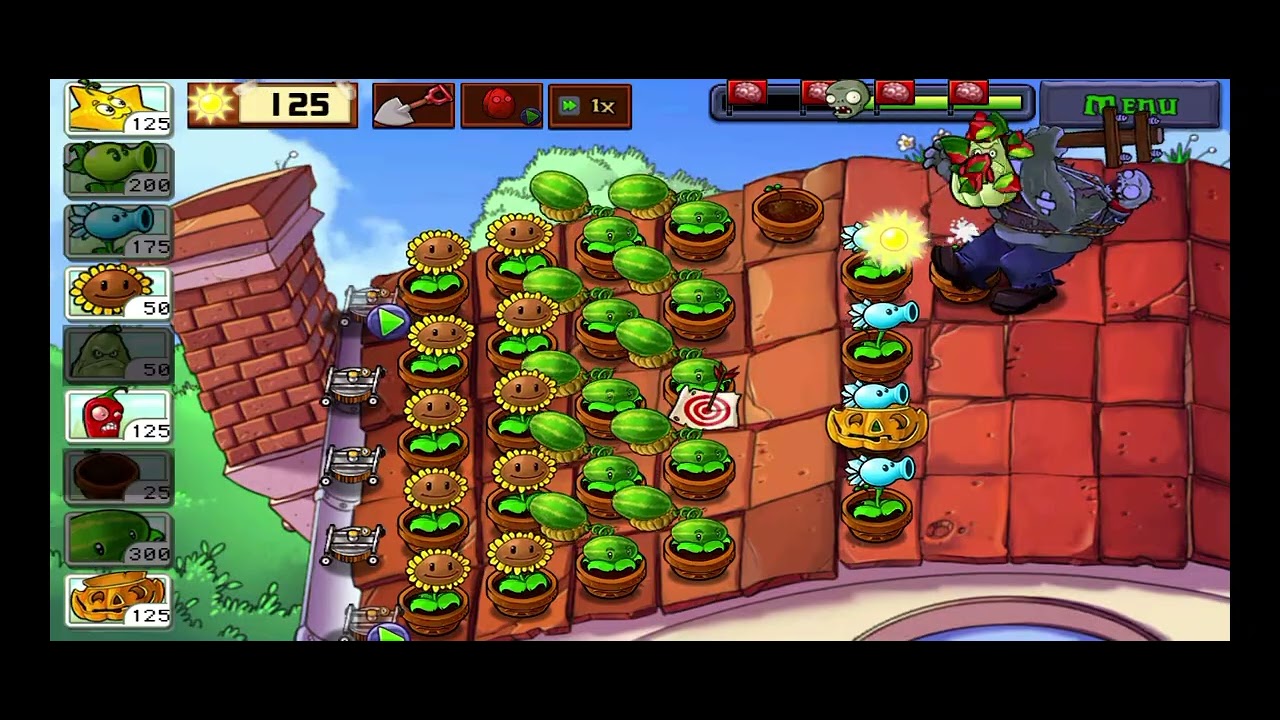 I beat 5-9 pvz