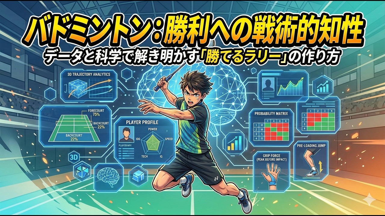 バドミントン：勝利への戦術的知性
