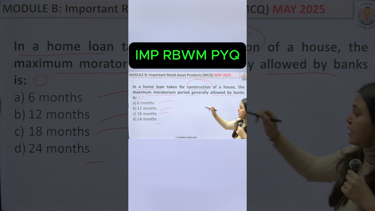 Important RBWM PYQ 