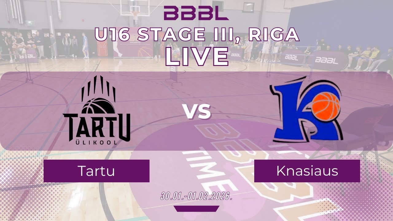 V.Knašiaus KM 2010 vs Tartu 2010 | BBBL U16 | Stage III
