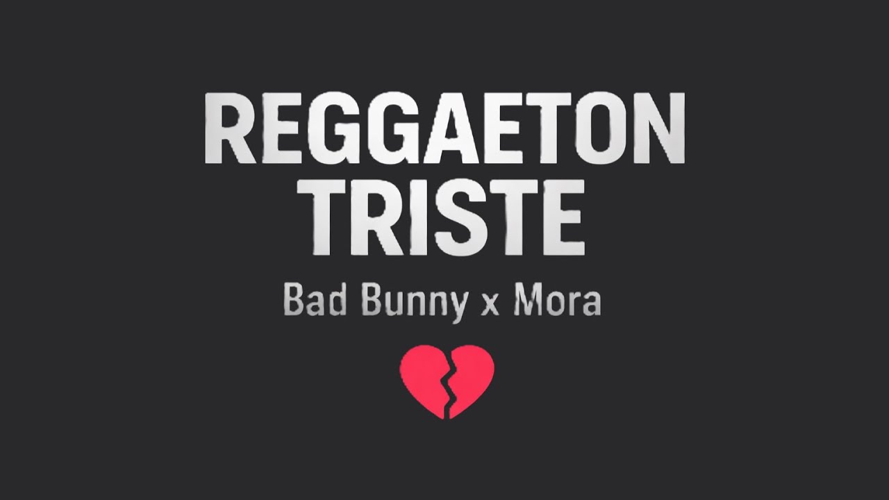 Reggaeton Type Beat Triste – Bad Bunny x Mora | 2026