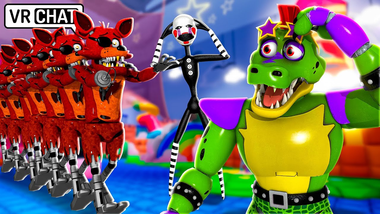 Монти и Фокси застряли во временной петле в VRChat