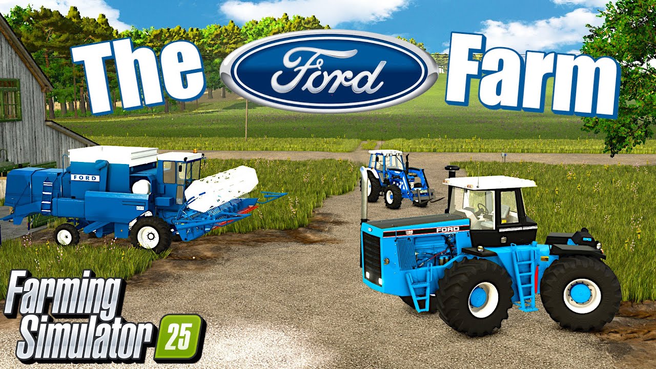 Перестройка старого дедушкиного железного Форда из Minnesota Farming Simulator 25