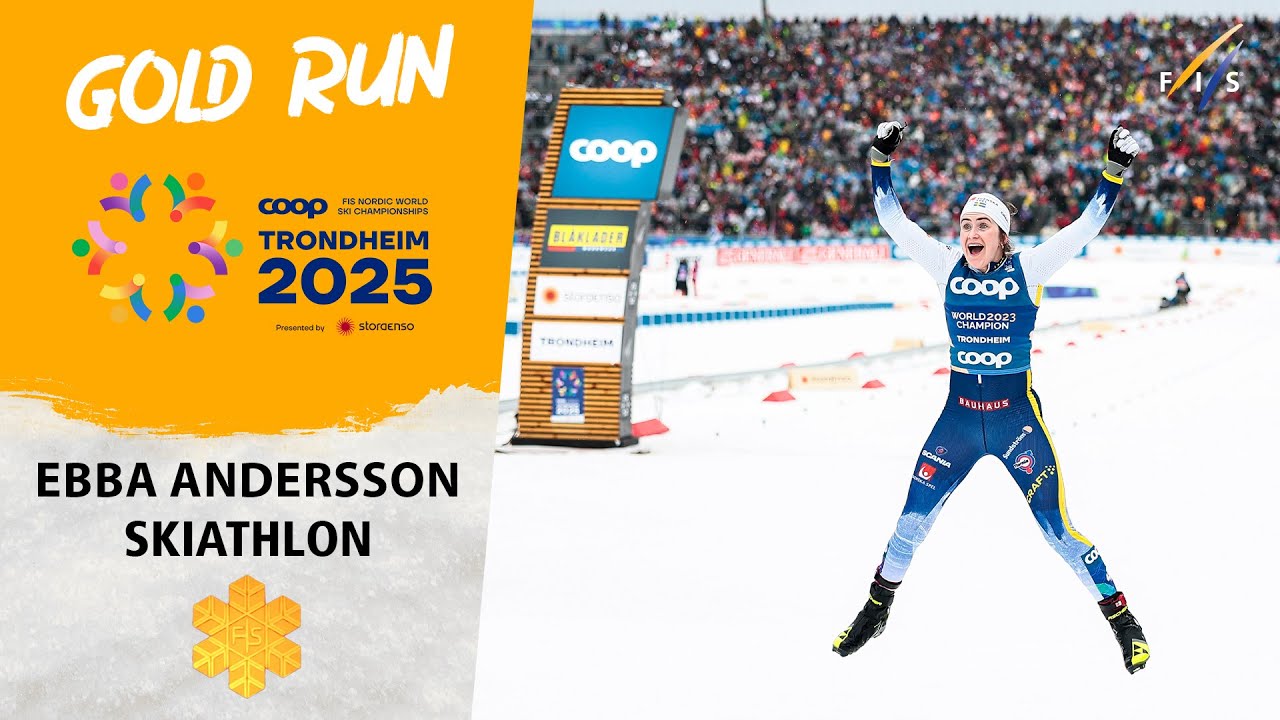 Ebba Andersson stuns Johaug on the finish line! | Trondheim 2025