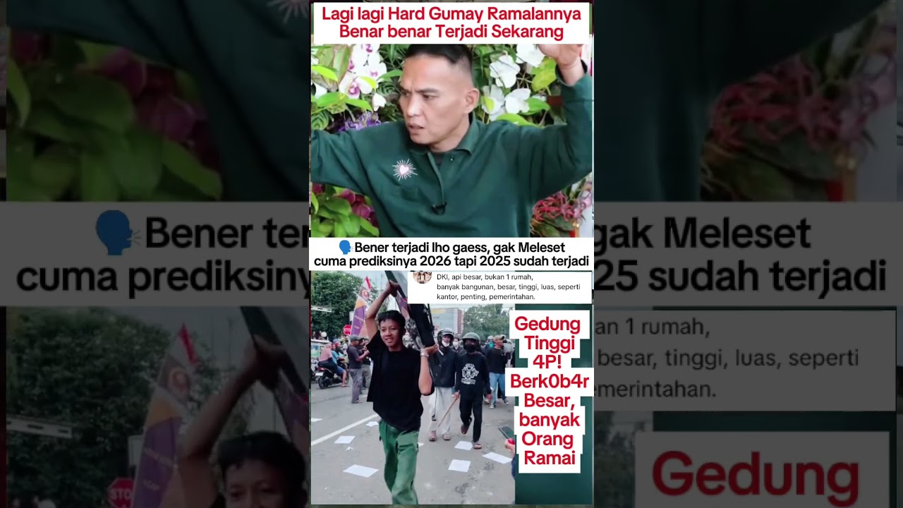 Lagi2 ramalan hard gumay benar #shorts #hardgumay #viral #demo #dpr #dprri #fyp