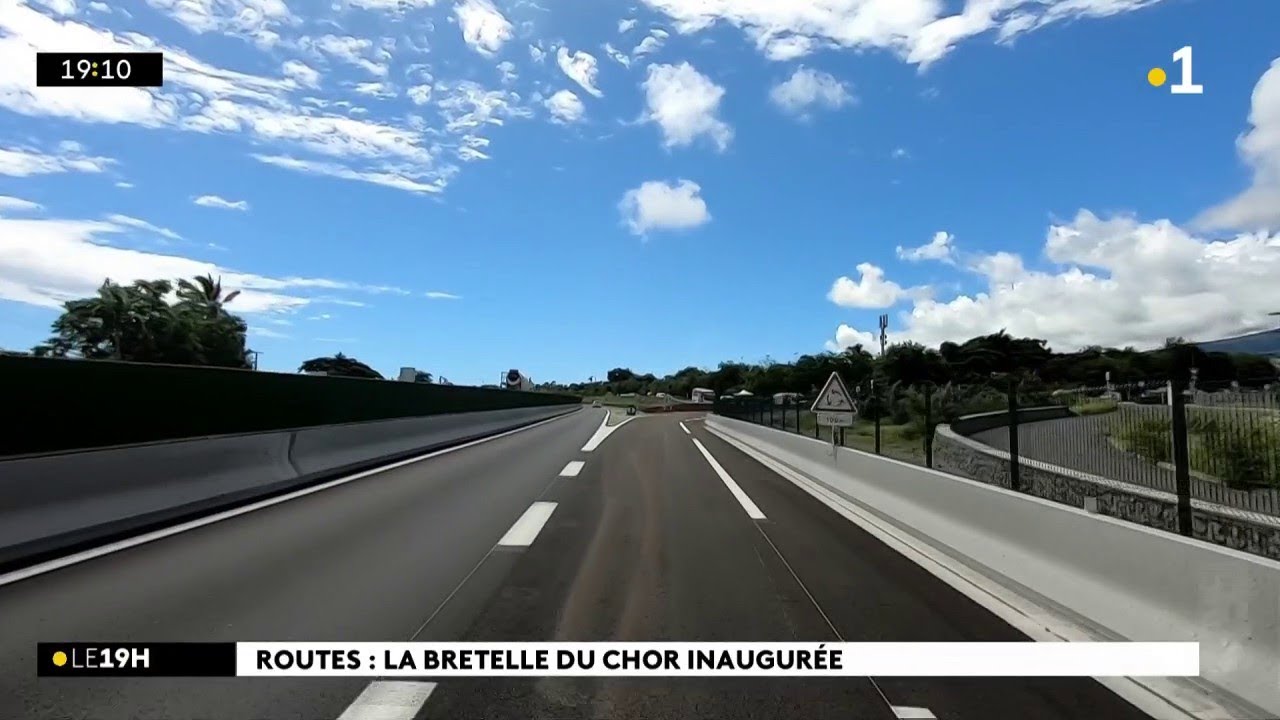Le Centre Hospitalier Ouest Réunion a inauguré sa bretelle d'accès par la RN1 Saint-Paul