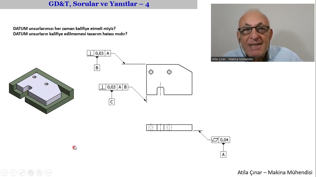 GD&T Sorular ve Yanıtlarım 4 / GD&T Questions and My Answers 4