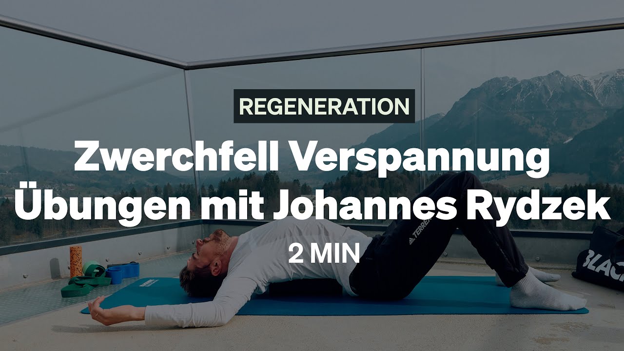 2 MIN Zwerchfell Atmung I Entspannungs&uuml;bungen mit Johannes Rydzek