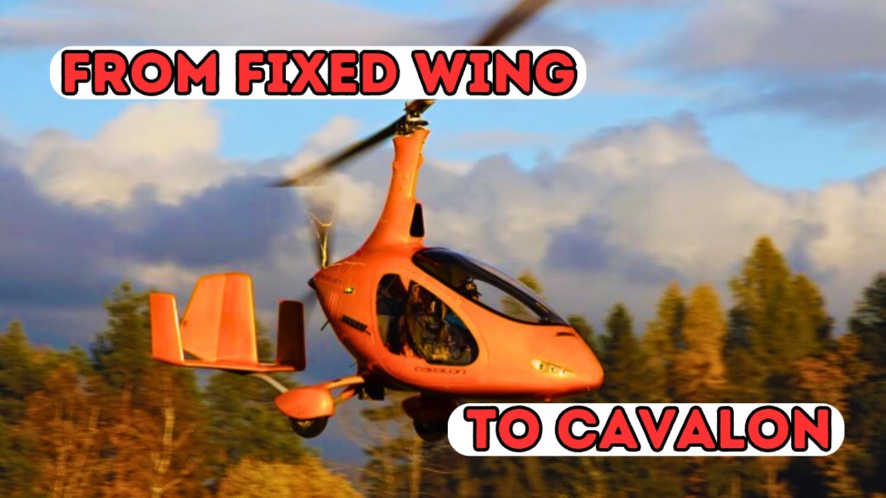 36. От самолета до автожира Cavalon #гироплан