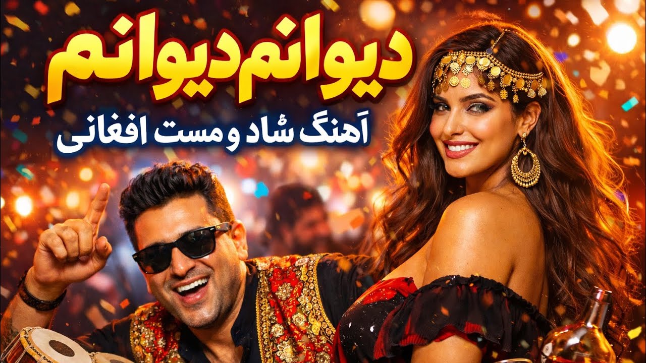 دیوانم دیوانم | آهنگ شاد و مست افغانی #persianmusic #newsong 