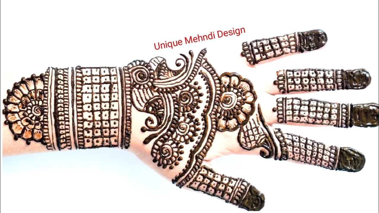 Easy Jaal Mehndi Design for Beginners | Latest Bridal Mehndi for Hands | beautiful Wedding Special |