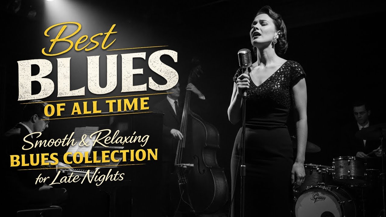Best Blues of All Time – Smooth & Relaxing Blues Collection for Late Nights