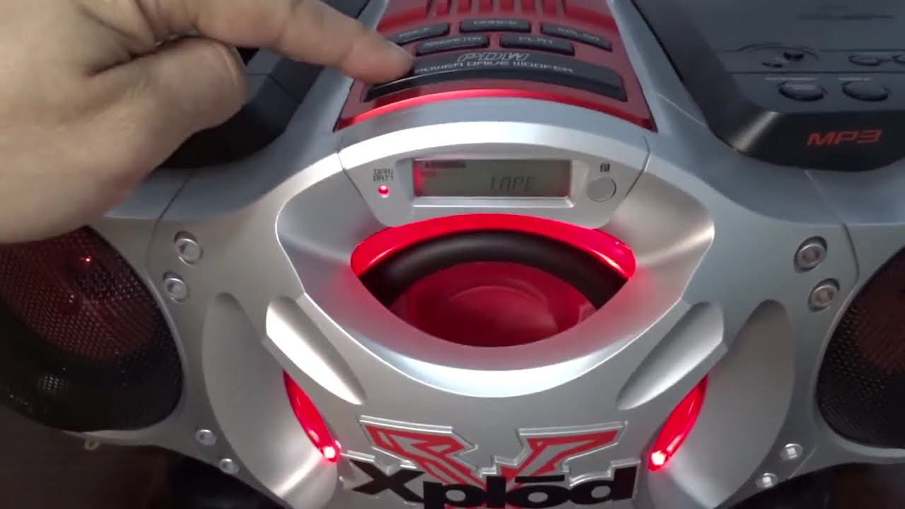 SONY XPLOD CFD-G700CP BOOMBOX REVIEW