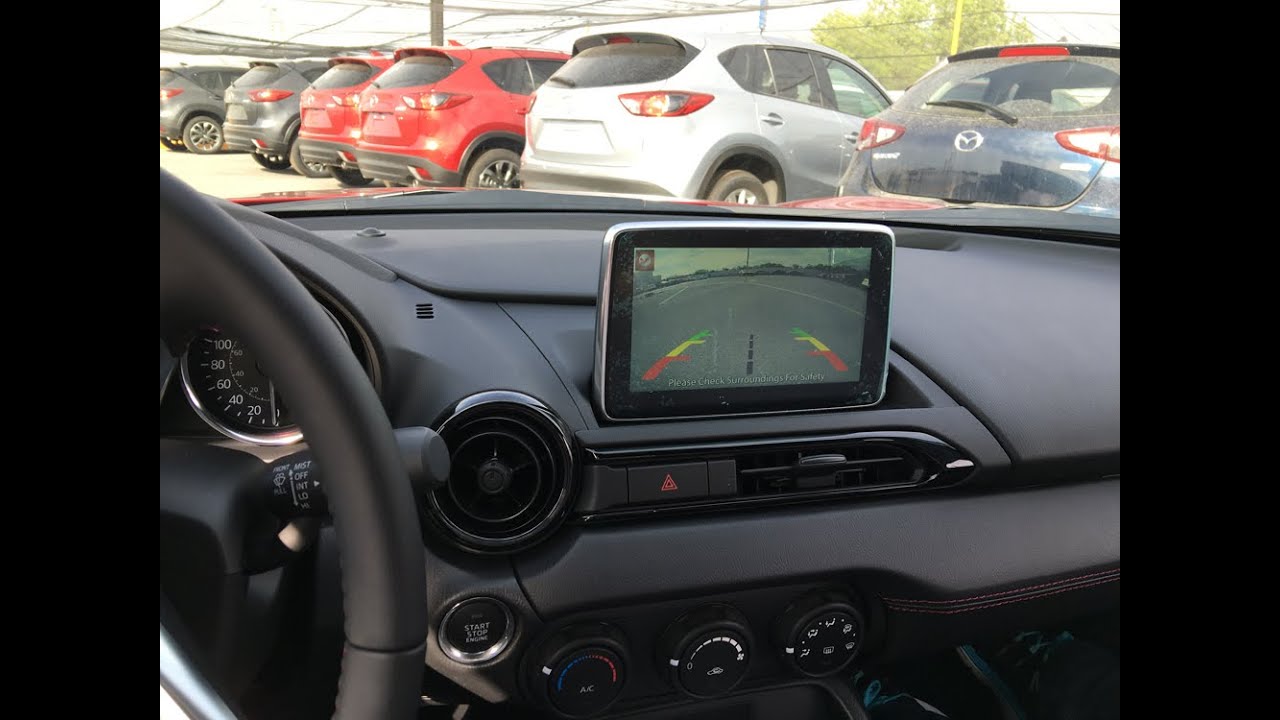 Mazda MX-5 miata ND RF Backup camera Installation video years 2016-2018