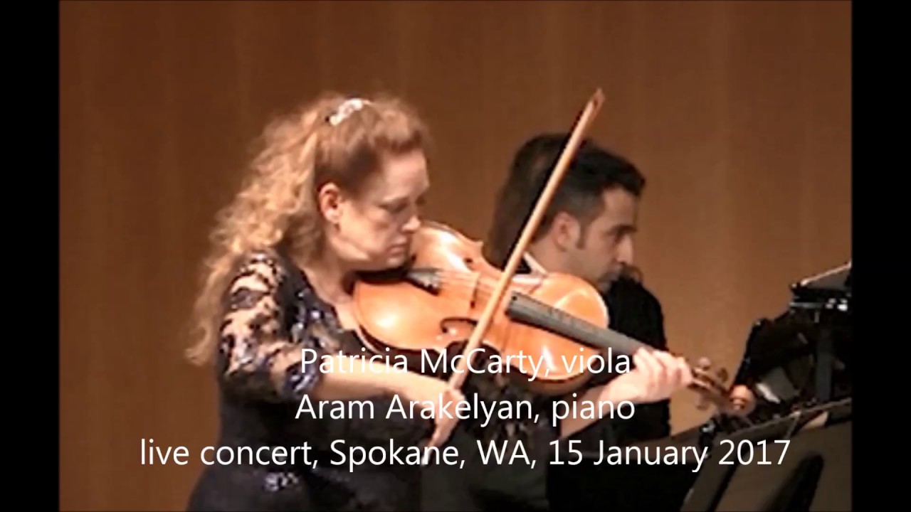 Joachim Hebrew Melodies, Op  9, Patricia McCarty & Aram Arakelyan