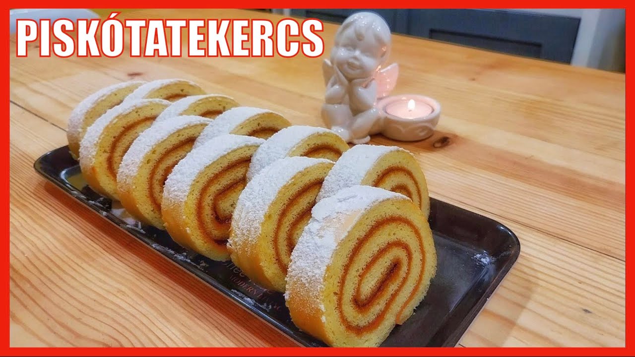 Házi Piskótatekercs I RG KONYHÁJA