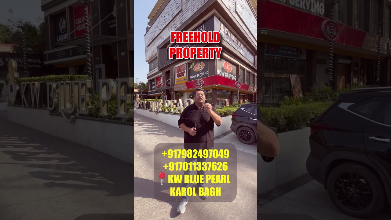 KAROL BAGH SHOPPING MALL INVESTMENT DHAMAKA #kwbluepearl #kwdelhi6 #omaxe