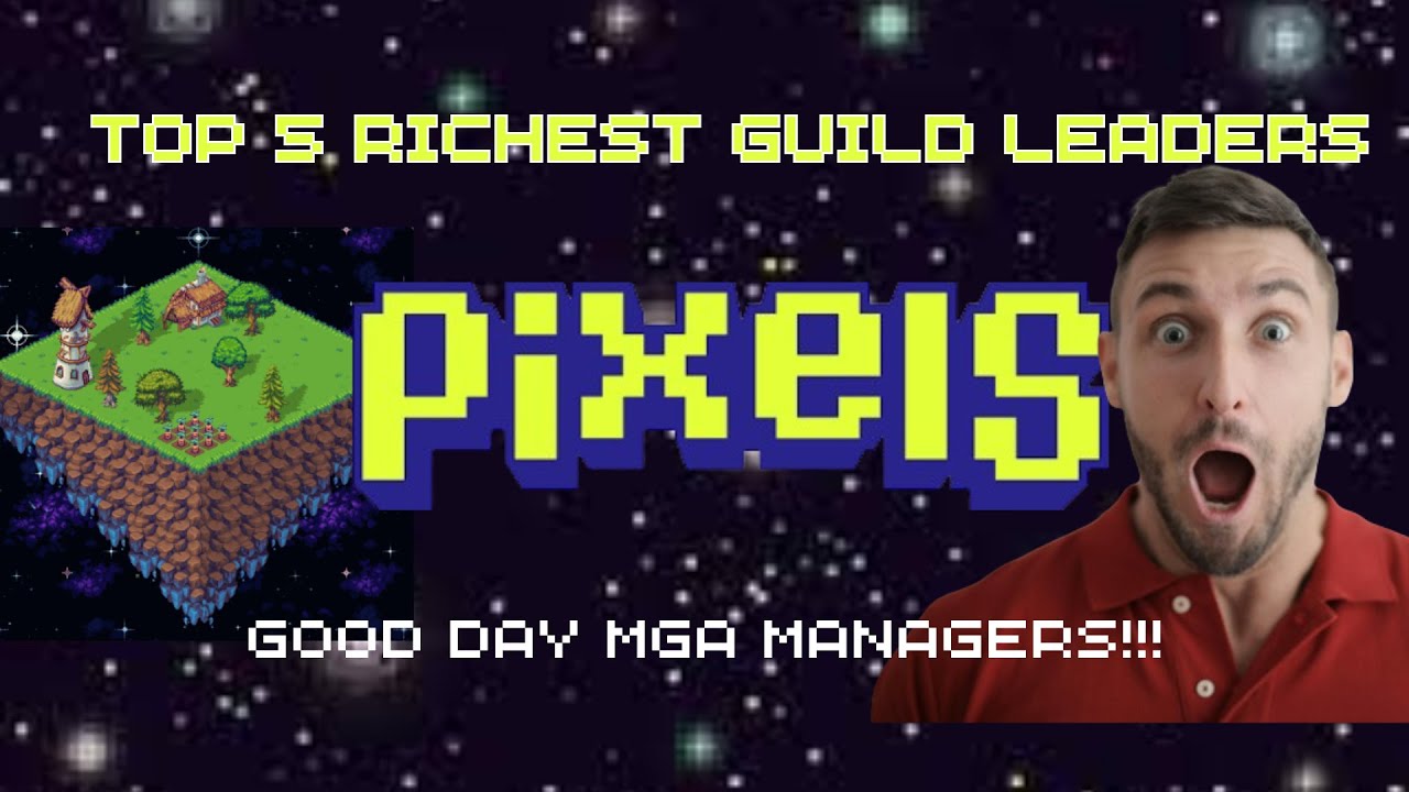 PIXELS TOP 5 RICHEST GUILD LEADERS | BASED ON LANDS & TOKENS