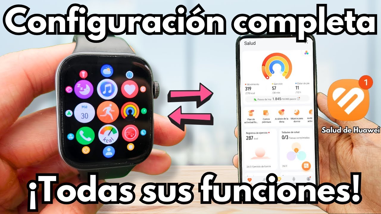 Huawei Watch Fit 3 👉 ¡Guía COMPLETA de Configuración y TODAS sus Funciones!