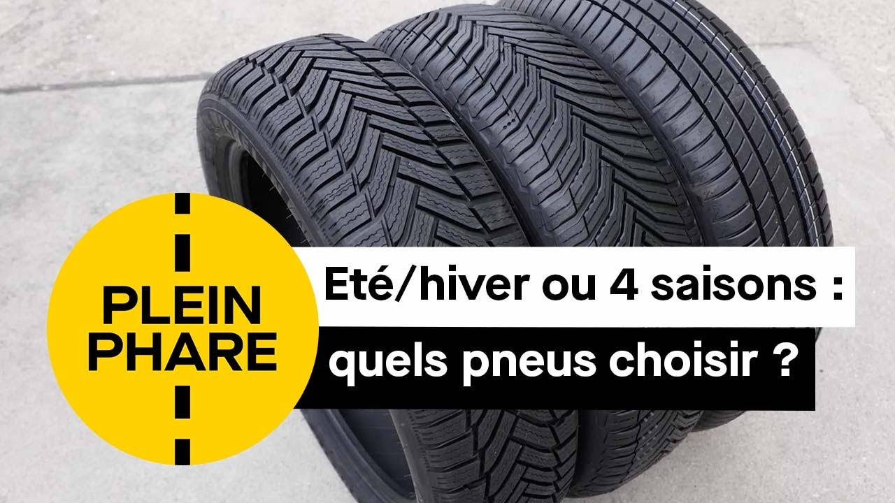 Et&eacute;/hiver ou 4 saisons : quels pneus choisir ?