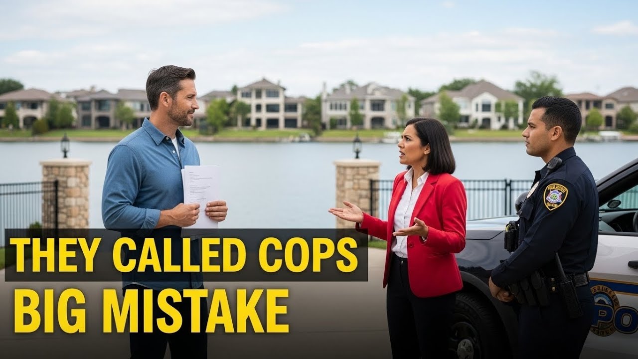 “They Called the Police to Intimidate Me — One Deed Change Made Me the HOA’s New Owner 😳