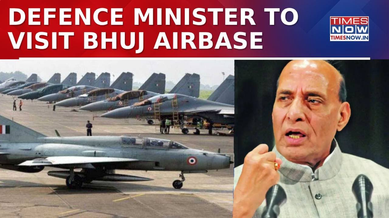Defence Minister Rajnath Singh To Visit Bhuj Airbase, 'To Review Operational Readiness' Say Soucrces