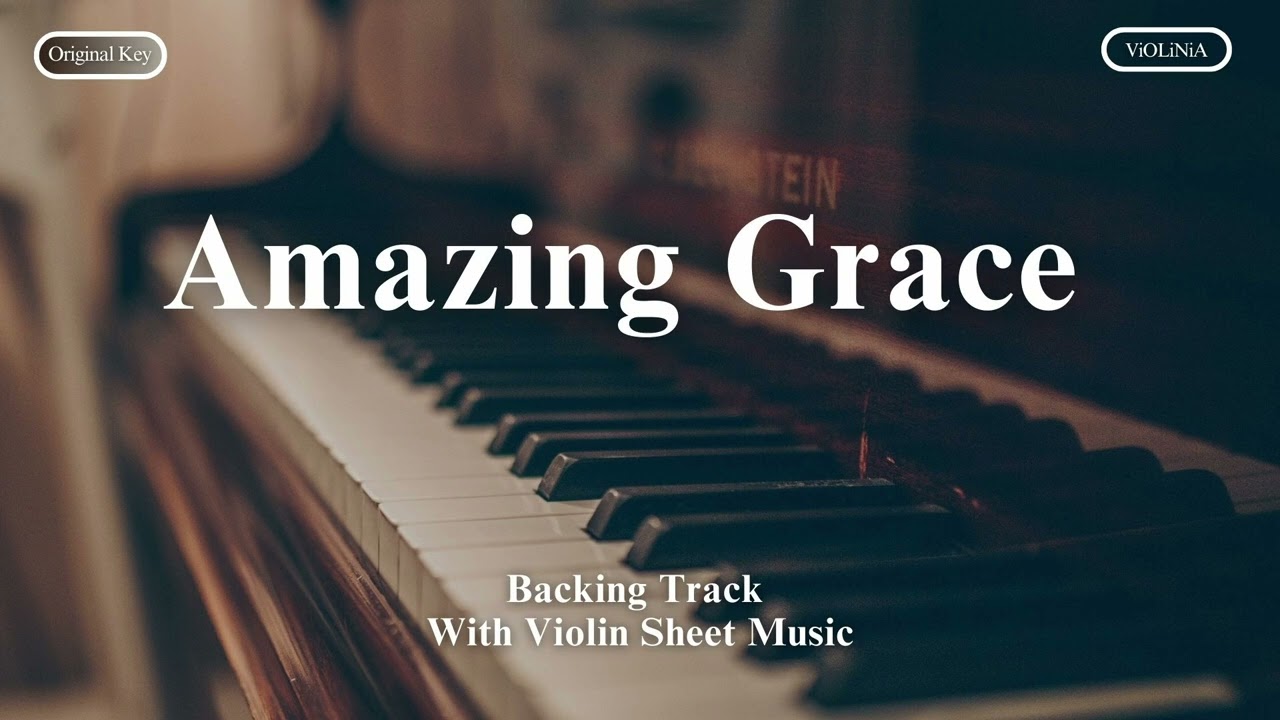 Amazing Grace – Karaoke Backing Track | Violin Sheet Music