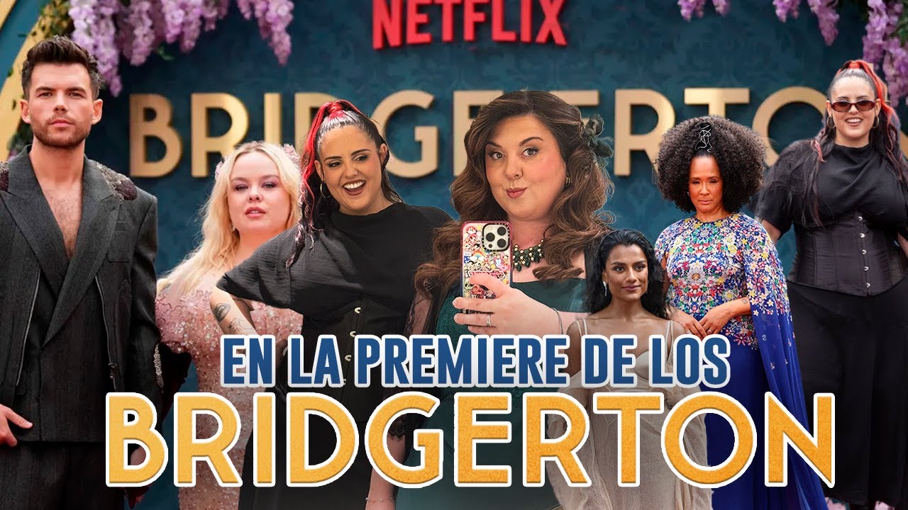 EN LA PREMIERE DE LOS BRIDGERTON 🇬🇧 | Andrea Compton