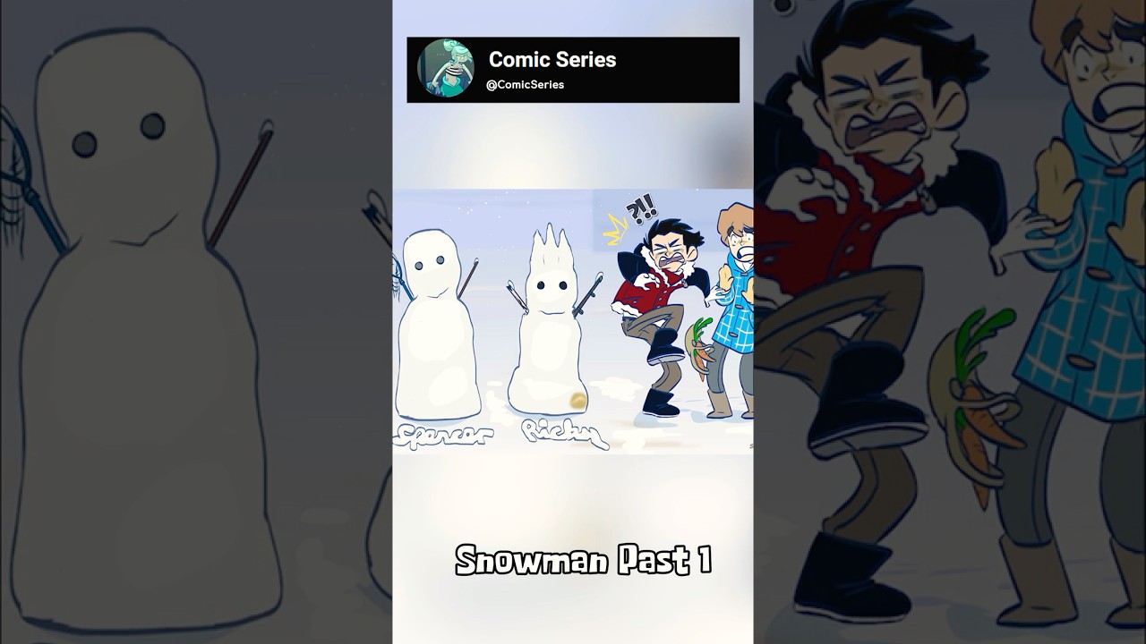Snowman Past 1 - The Little Trashmai 