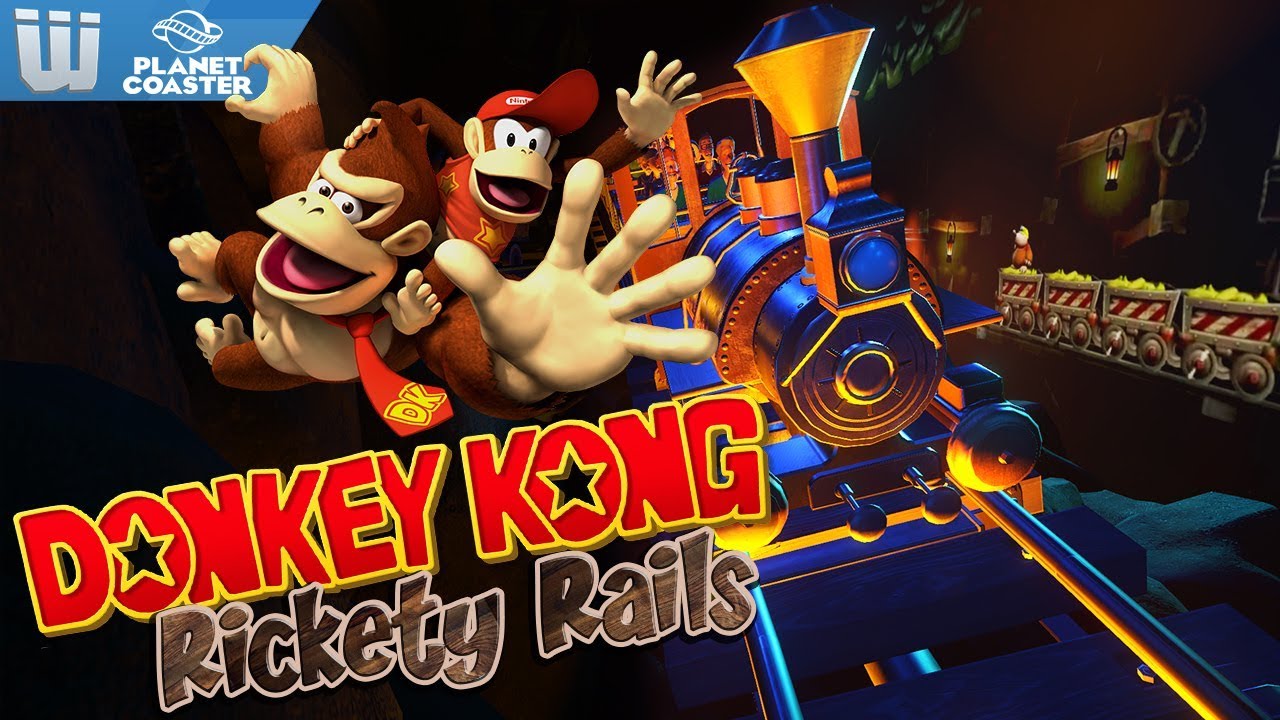 Donkey Kong's Rickety Rails -  Planet Coaster