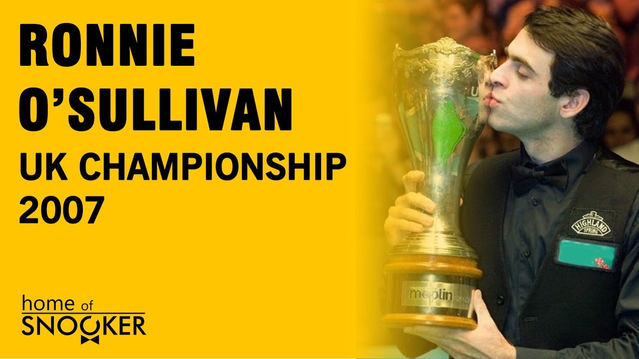 Ronnie O'Sullivan shows his best at UK Championship 2007!