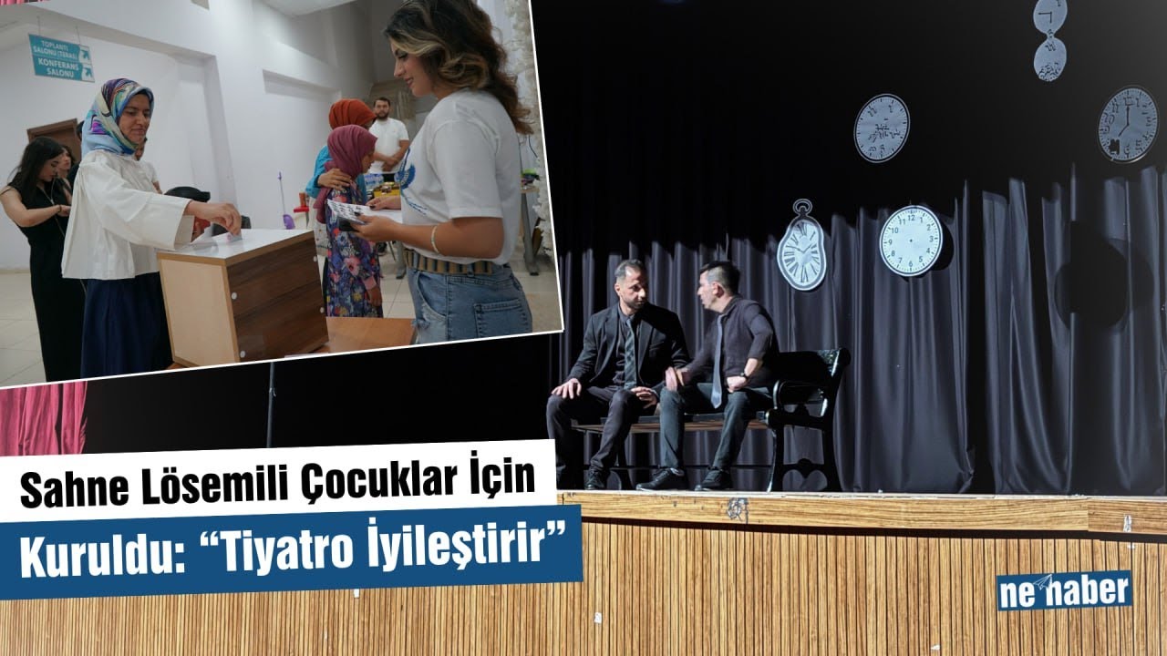 Sahne Lösemili Çocuklar İçin Kuruldu “Tiyatro İyileştirir”