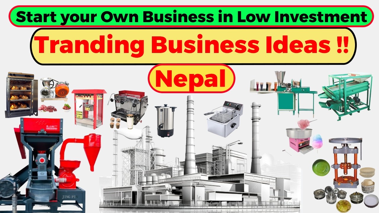 Trending Manufacturing Business Ideas in Nepal | Start Your Own Factory Today!  #businessideasnepal