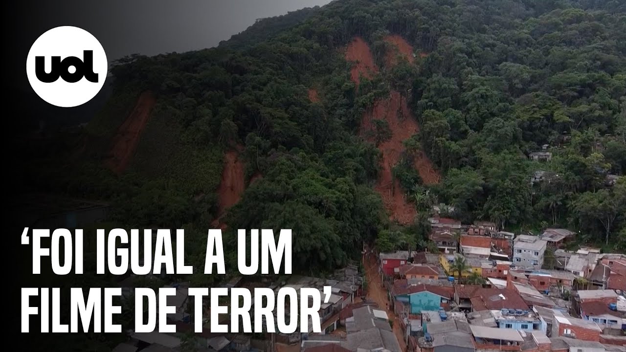 Chuvas no litoral de São Paulo: ‘Foi igual a um filme de terror’