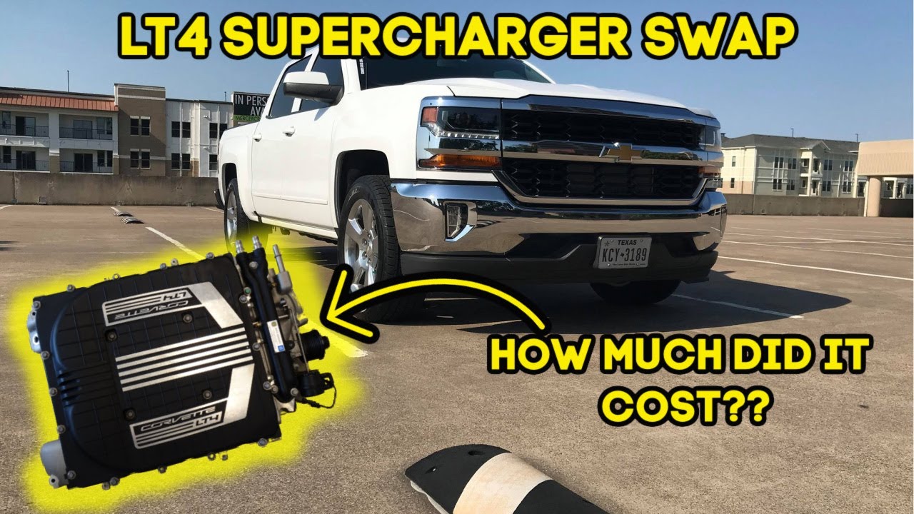LT4 Supercharger swap cost breakdown