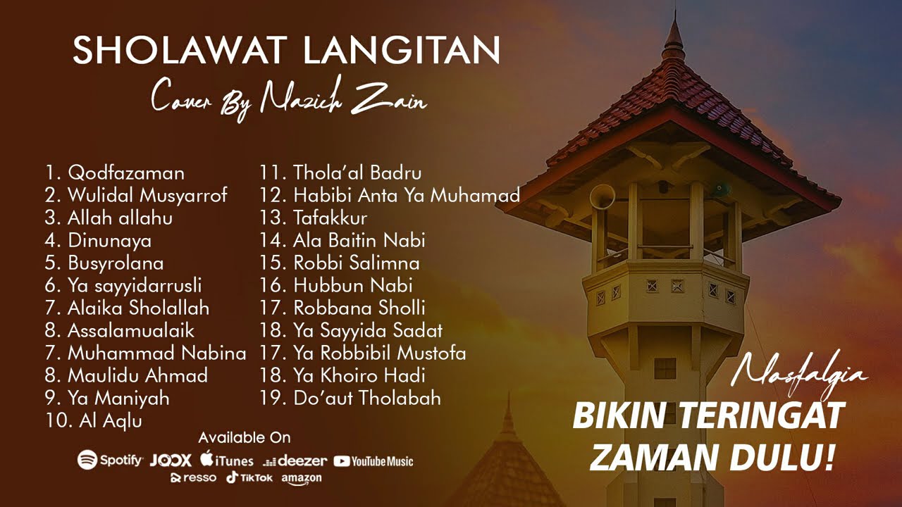 KUMPULAN SHOLAWAT LAWAS LANGITAN (Cover)