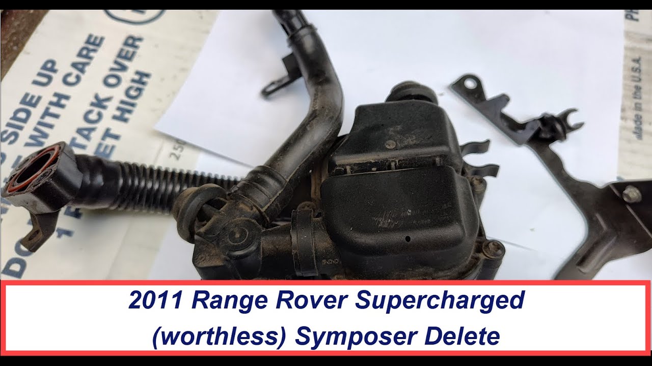 2011 Range Rover L322 5.0 L Supercharged Symposer Delete