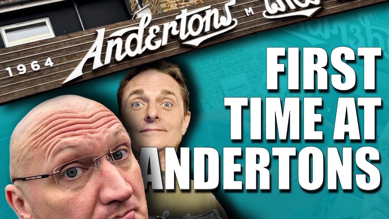WE MEET THE CAPTAIN AT ANDERTONS