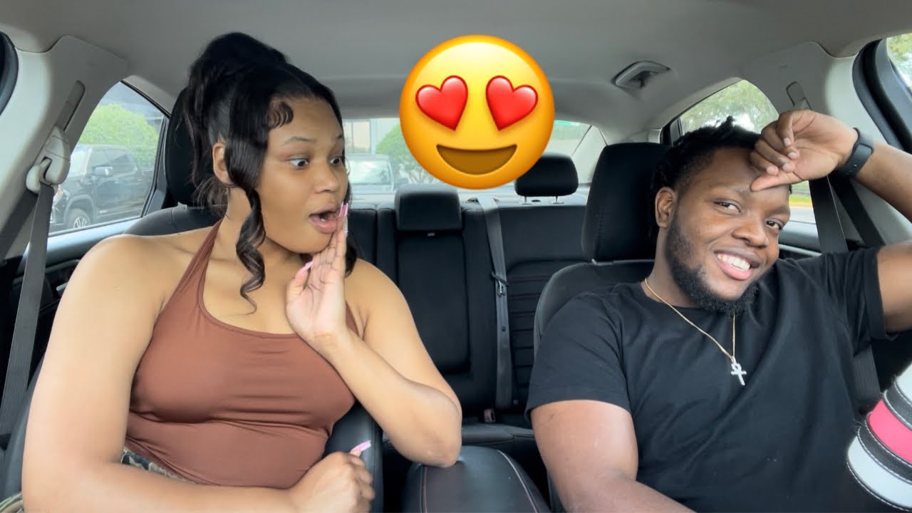 PICKING UP MY GIRLFRIEND WITH NO PANTS ON TO SEE HER REACTION 😍