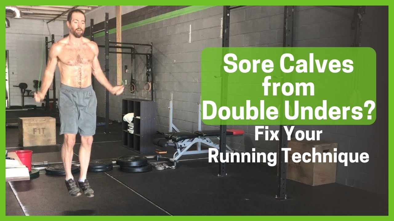 Fix Sore Calves from Double Unders with Improving Your Running Technique