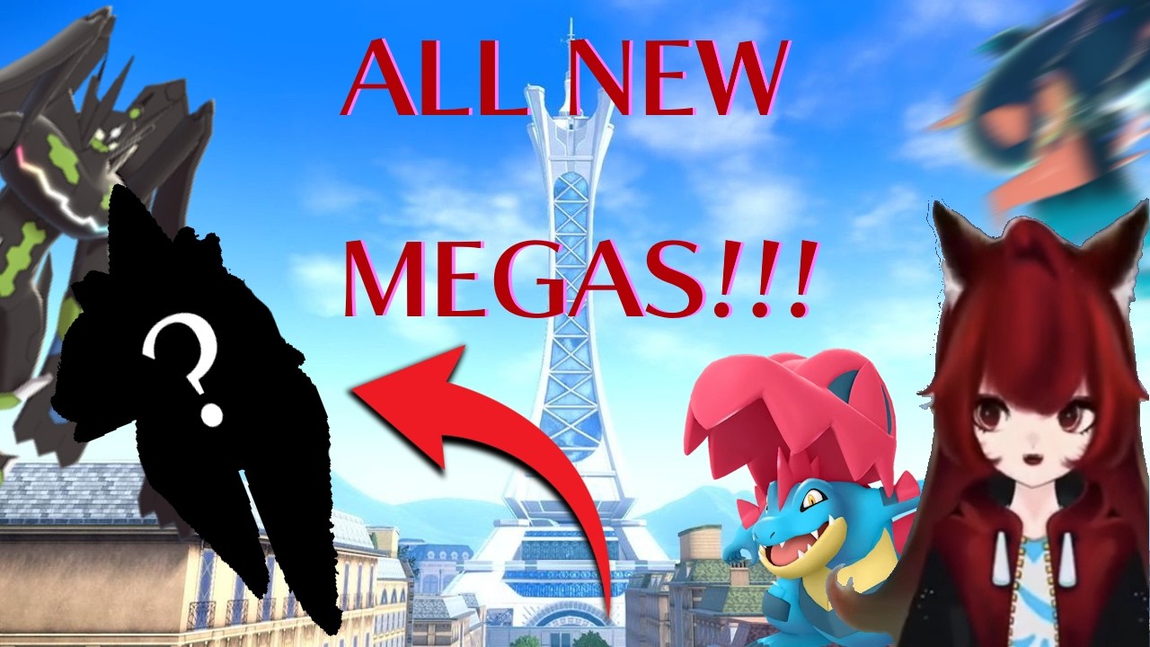 Ava reacts to ALL NEW MEGA EVOLUTIONS (#pokemonlegendsza + DLC)