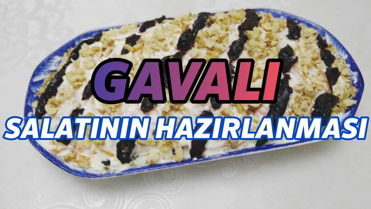 ƏN ASAN HAZIRLANAN SALAT/GAVALI SALATI