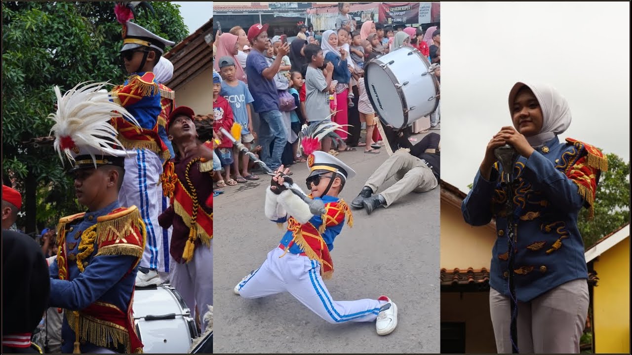 KEREN !!! Atraksi Drumband SATRIA BAHARI di Pegandon 2026