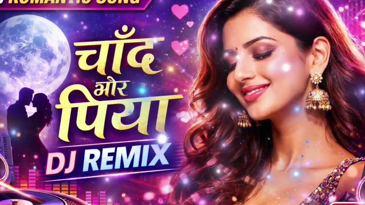 चाँद और पिया ❤️ 90s Romantic DJ Remix | Female Version | Hindi Love Song | Moonlight Song