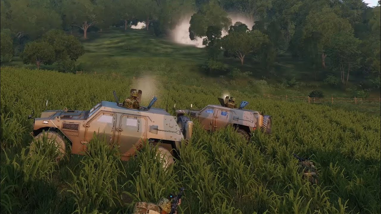 陸自普通科部隊vs北朝鮮特殊部隊【Arma3】