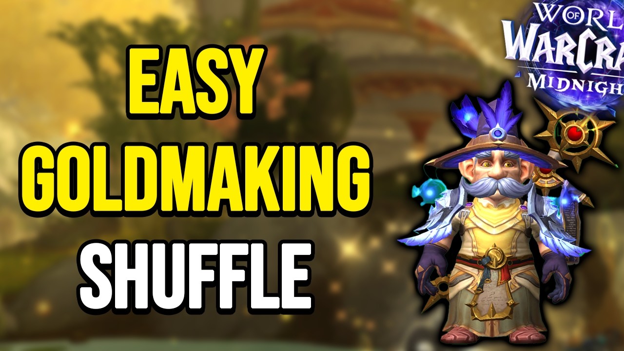 New EASY Goldmaking Shuffle PRINTS Gold in Midnight