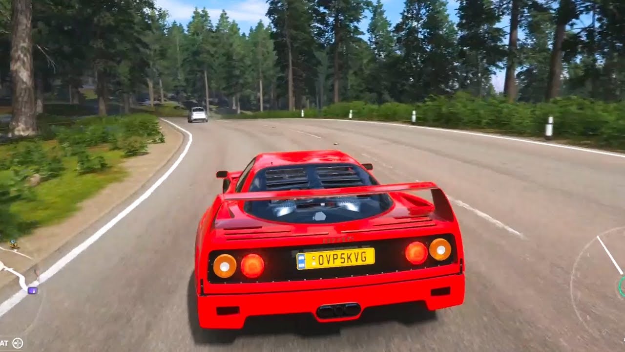 Forza Horizon 4 - Ferrari F40 1987 - Open World Free Roam Gameplay (HD) [1080p60FPS]