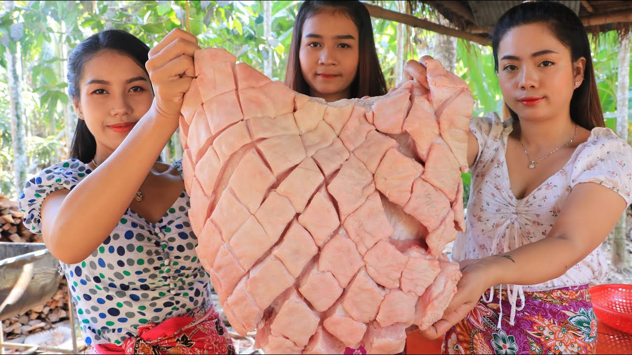 Cooking pork with noodle and fish sauce recipe - Natural Life TV