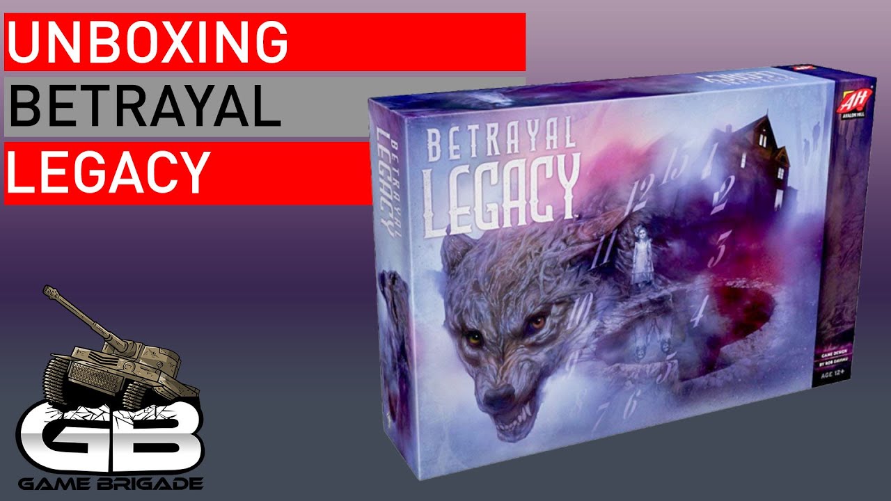 Betrayal Legacy Unboxing | With Game Brigade | No Spoilers